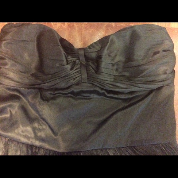 Cocktail Dress with Faux Feather Detail - Picture 3 of 4